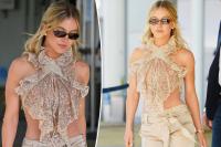 Sydney Sweeney brings the heat to Venice Film Festival 2026 in sheer lace top