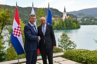Prime Minister Janez Janša holds a number of bilateral meetings on the sidelines of the Bled Strategic Forum