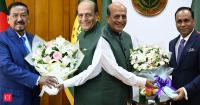 Indian envoy meets Bangladesh Speaker; discusses parliamentary ties