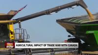 Canada's retaliatory tariffs could impact automotive and agricultural manufacturing beginning Sept. 8