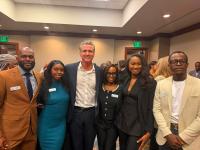 California Gov. Gavin Newsom visits Montgomery