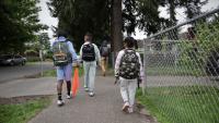 New safety projects will support children walking & biking to school this year