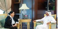 AL HAMMADI MEETS PHILIPPINE OFFICIAL