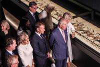 King Charles III, French President Macron hail nations’ ties as they view Bayeux Tapestry in London