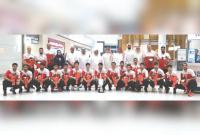 Hero’s welcome for Bahrain youth handball team