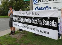 National Day of Action takes aim at Liberal politicians in Kingston