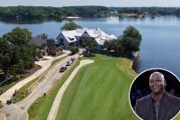 New images reveal Michael Jordan’s North Carolina lakefront mansion — now nearing completion