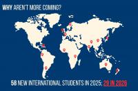 Washburn sees sharp decline in new international students