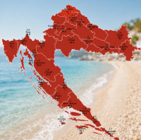 This Map Shows Just How Hot Croatia Has Been This Summer