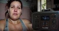 With pure tears, a Cuban mother reports the theft of her EcoFlow and solar panel: "It was so my children wouldn't suffer."