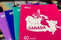 Hilroy’s classic back-to-school notebook features flawed map of Canada