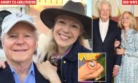 Billionaire, 84, dumped girlfriend with nine icy words over dairy-free yogurt at 7,000 acre Colorado ranch... then sent brutal email announcing wedding to society maven, lawsuit says