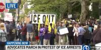 Danbury immigrant community marches to protest ICE arrests