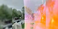 Watch: Man struck by lightning in terrifying moment caught on camera in Staten Island