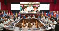 Fuel, climate and security on agenda as Luxon joins Pacific Leaders’ Retreat in fleeting trip to the forum