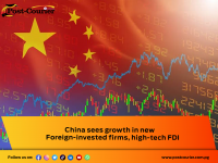 China sees growth in new foreign-invested firms and high-tech FDI