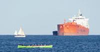 Large chemical tanker leaves Dorset on journey to Netherlands