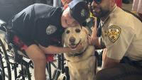 Maryland first responders celebrate boy battling cancer, make him honorary police chief What began as a simple conversation about a young boy’s admiration for police officers grew into an extraordinary show of support from law enforcement and first