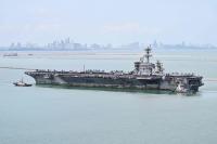 USS Lincoln port calls in Thailand after completing Middle East mission amid extended deployment controversy