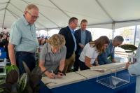Huntsman Cancer Institute in Vineyard Marks Start of Vertical Construction