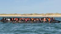 Surge teams to tackle mega dinghies on French beaches as PM and Emmanuel Macron set to meet