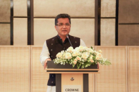 Indian Embassy Hosts Reception for Minister of State for External Affairs and Textiles in Vientiane