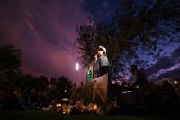 Photos: Vigil draws 1,000 to honor two men killed outside LGBTQ+ Tucson bar