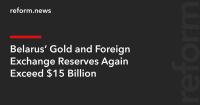 Belarus’ Gold and Foreign Exchange Reserves Again Exceed $15 Billion