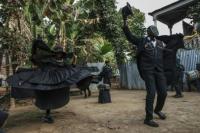 Medieval Europe and Africa collide in Sao Tome traditional t...