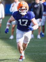 COLLEGE FOOTBALL NOTES: Dippre starting tight end, Montgomery on special teams at Florida