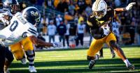 Wyoming WR Deion DeBlanc fighting for playing time