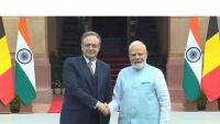Belgian PM Bart De Wever meets PM Modi in New Delhi on India visit