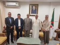 President of the High Islamic Council Receives a Delegation from the Emir Abdelkader Center for Research, Strategic Studies, and Mediterranean Dialogue in Italy