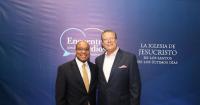 Elder Corbitt tours Puerto Rican television station