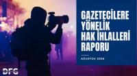 DFG: Pressure and legal proceedings against journalists continued in August