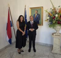 New Danish Honorary Consul Meets Governor of Curaçao