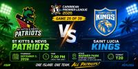 St Kitts & Nevis Patriots Host Saint Lucia Kings in Game 25 at Warner Park