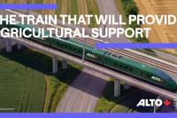 The train that will provide agricultural support