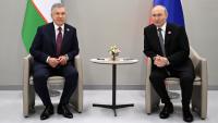 Putin seems peeved with Uzbekistan