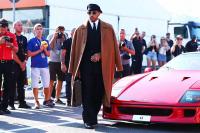 Lewis Hamilton Leaves Fans Confused After Wearing Coat and Suit in Sizzling 90-Degree Weather at F1 Grand Prix