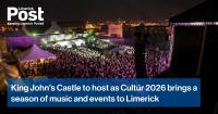 King John’s Castle to host as Cultúr 2026 brings a season of music and events to Limerick