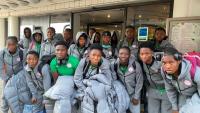 Falconets Arrive In Katowice As Spain World Cup Opener Looms