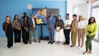 Minister Dowers with a full agenda during his visit: Met with the Ministry of Justice of Curaçao