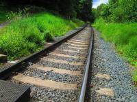 Man taken to hospital after train strikes tractor in Offaly