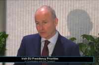 Taoiseach denies Europe is 'rearming its military-industrial complex'