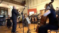 Salzburg Youth Orchestra performs with Mozart's violins in the Vatican