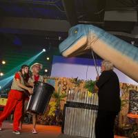 Dinosaurs come to life at Odell Williamson Auditorium in Bolivia