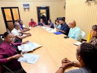 Ministers engage Linden Town Council on finances, operational efficiency 