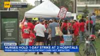 Nurses at Prime Healthcare hospitals in Chicago, Olympia Fields go on 1-day strike