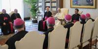 ‘You are not alone’, Pope tells Middle East bishops